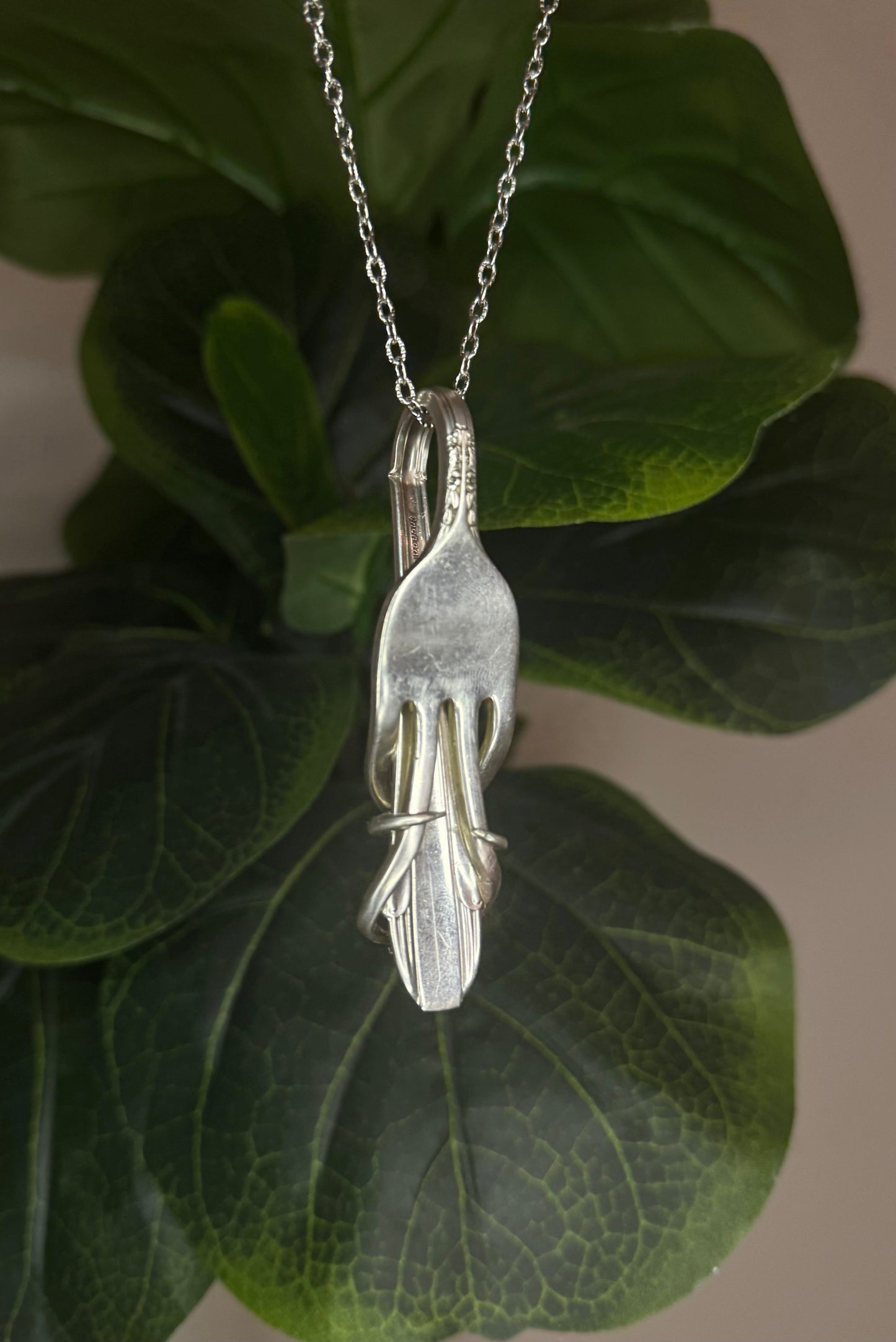 The Twisted Rose Necklace
